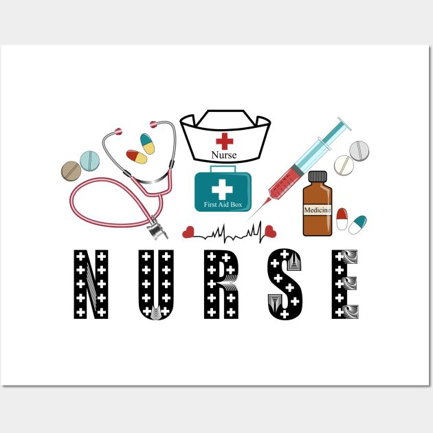 Nurse Wall Art by Designoholic